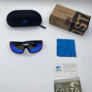 Costa Del Mar Black/Blue Sunglasses